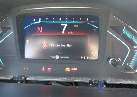 2018 Honda Odyssey Elite z USA, uszkodzony, nr VIN 5FNRL6H96JB050067